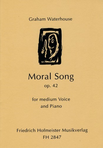 Moral Song op.42 für Alt und  Klavier  