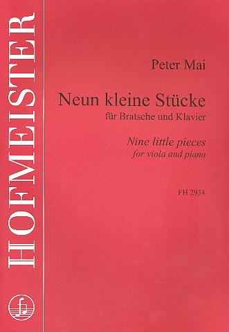 9 kleine Stücke für Viola  und Klavier  