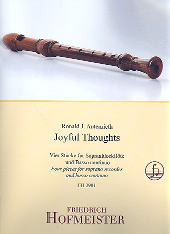 Joyful Thoughts für Sopranblockflöte  und Bc  