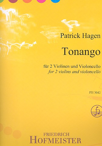 Tonango  für 2 Violinen und Violoncello  Partitur und Stimmen