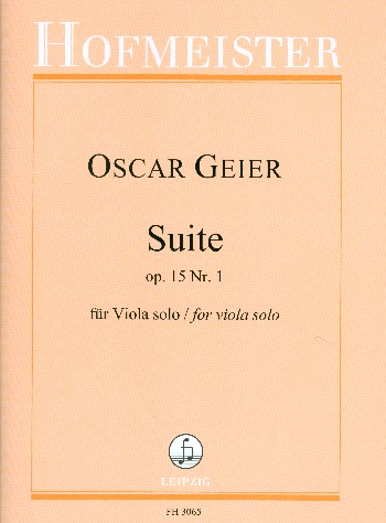 Suite op.15,1  für Viola  