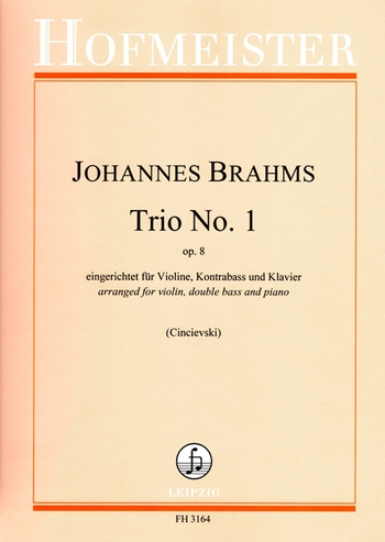 Trio Nr.1 op.8&nbsp;&nbsp;für Violine, Kontrabass und Klavier&nbsp;&nbsp;Stimmen
