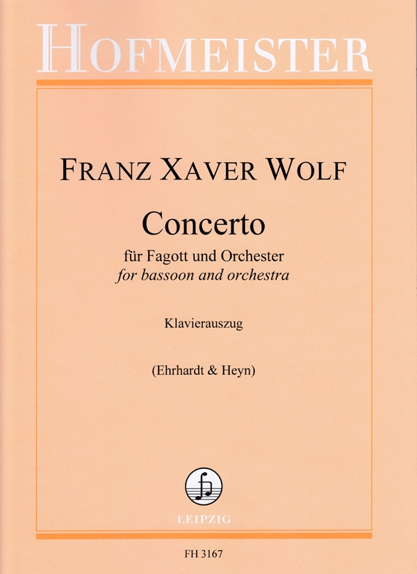 Concerto für Fagott und Orchester&nbsp;&nbsp;für Fagott und Klavier&nbsp;&nbsp;