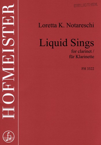 Liquid Sings für Klarinette&nbsp;&nbsp;&nbsp;&nbsp;