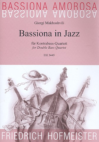 Bassiona in Jazz für 4 Kontrabässe