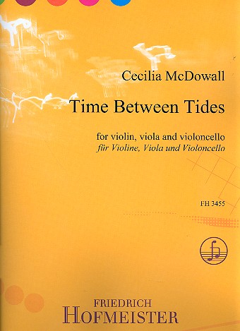Time between Tides für Violine, Viola und&nbsp;&nbsp;Violoncello&nbsp;&nbsp;Partitur und Stimmen