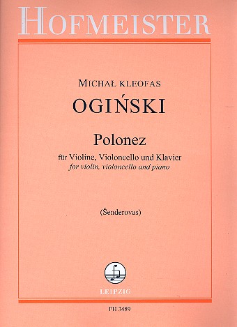 Polonez für Violine, Violoncello  und Klavier  Stimmen