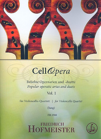 Cellopera Band 1&nbsp;&nbsp;für 4 Violoncelli&nbsp;&nbsp;Partitur und Stimmen
