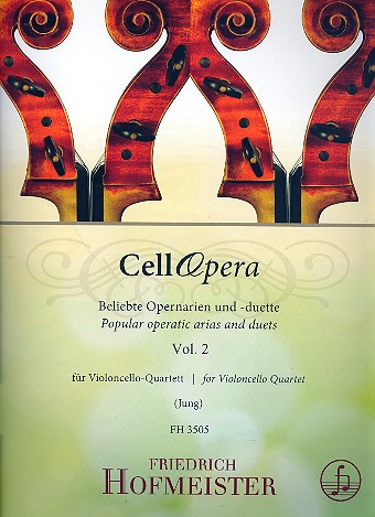 Cellopera Band 2 für 4 Violoncelli&nbsp;&nbsp;Partitur und Stimmen&nbsp;&nbsp;