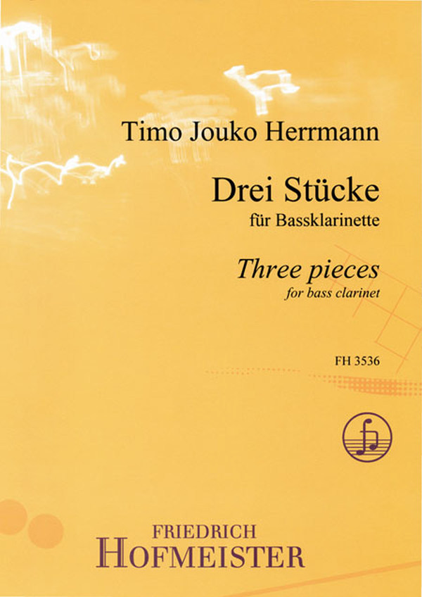 3 Stücke  für Bassklarinette  