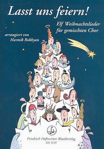 Lasst uns feiern  für gem Chor a cappella  Partitur