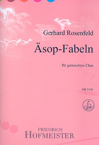 Äsop-Fabeln für gem Chor a cappella  Partitur  