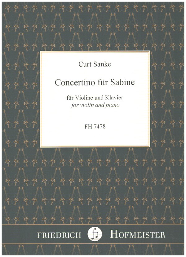 Concertino für Sabine  für Violine und Klavier  