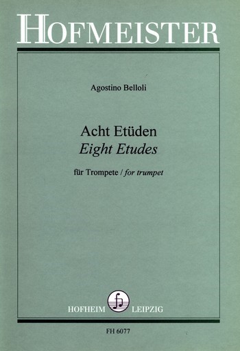 8 ausgewählte Etüden für Trompete    