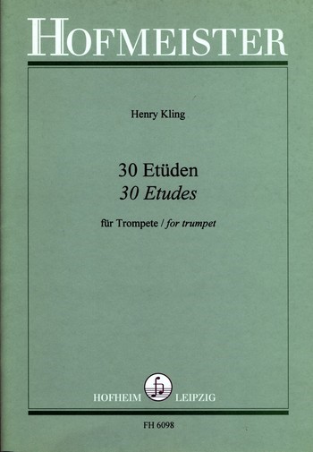 30 Etüden für Trompete    