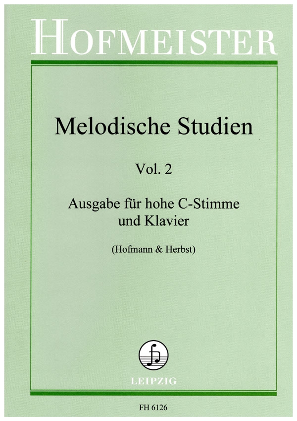 Melodische Studien Band 2&nbsp;&nbsp;für Flöte (Oboe) und Klavier&nbsp;&nbsp;