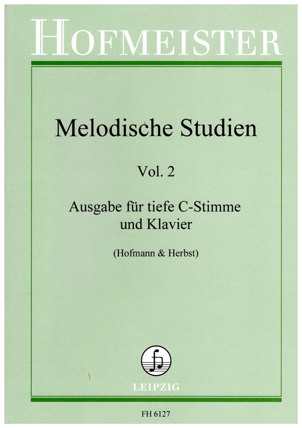 Melodische Studien Band 2&nbsp;&nbsp;für Posaune und Klavier&nbsp;&nbsp;