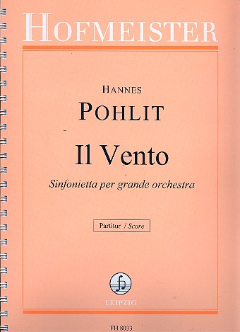 Il vento&nbsp;&nbsp;für Orchester&nbsp;&nbsp;Partitur