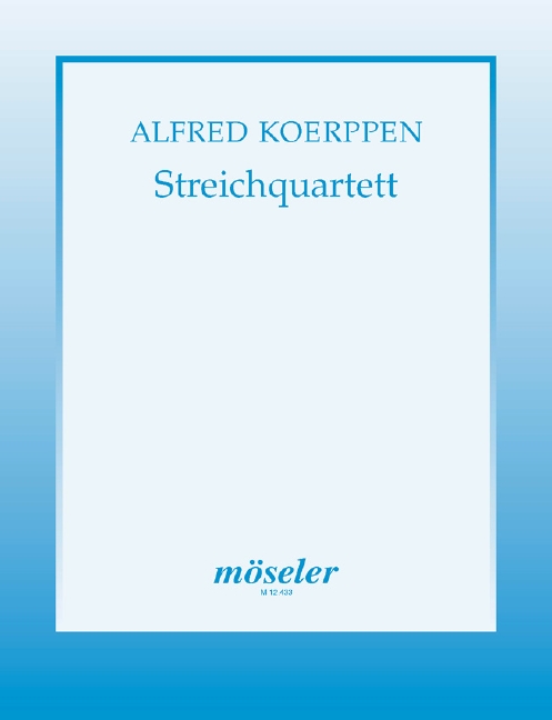 Streichquartett Nr. 1&nbsp;&nbsp;Streichquartett&nbsp;&nbsp;Partitur und Stimmen