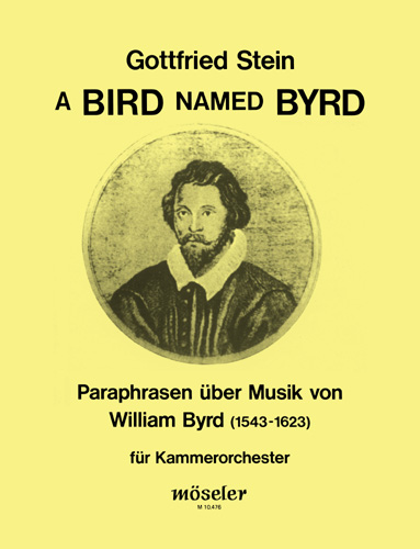 A Bird named Byrd  Kammerorchester  Partitur