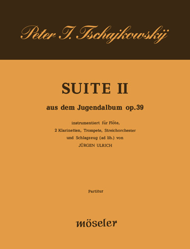 Suite Nr. 2 op. 39&nbsp;&nbsp;Kammerorchester&nbsp;&nbsp;Partitur