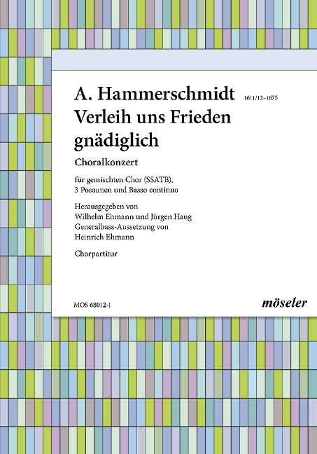 Verleih uns Frieden gnädiglich&nbsp;&nbsp;gemischter Chor (SSATB), 3 Posaunen und Basso continuo&nbsp;&nbsp;Chorpartitur