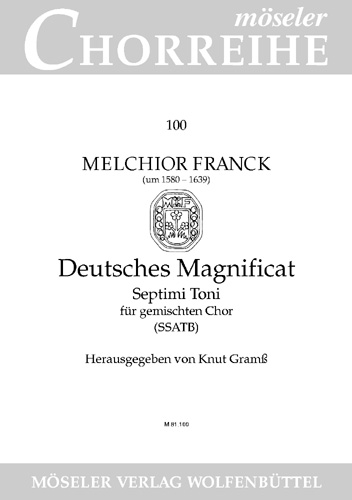 Deutsches Magnificat septimi toni  gemischter Chor (SSATB)  Chorpartitur