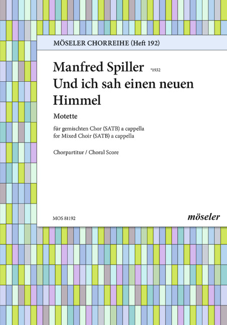 Und ich sah einen neuen Himmel op. 30&nbsp;&nbsp;gemischter Chor (SATB)&nbsp;&nbsp;Chorpartitur