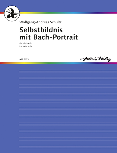 AST6173 Selbstbildnis mit Bach-Portrait  für Viola  