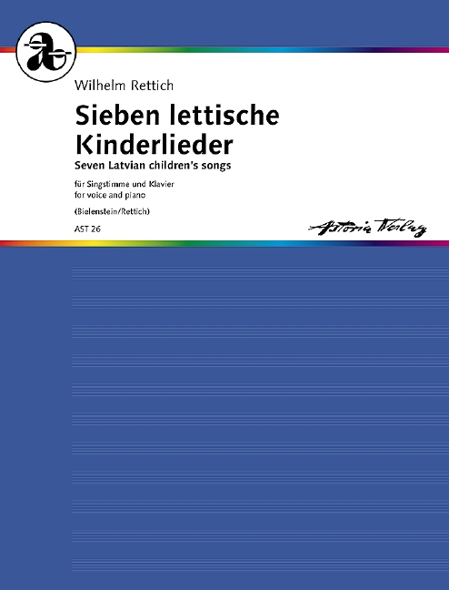 Sieben lettische Kinderlieder op.65  für Singstimme und Klavier  