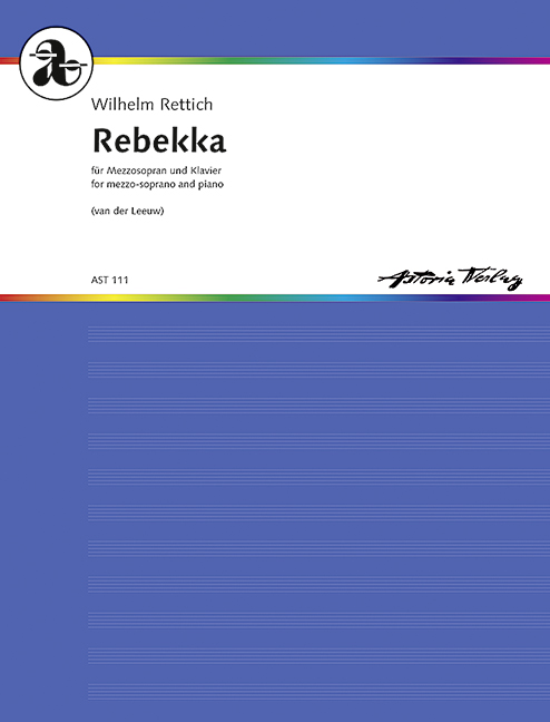 Rebekka op. 69 Nr.3  voor mezzosoprano en piano  