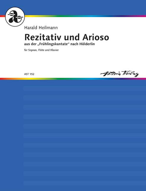 Rezitativ und Arioso op. 28 Nr. 5 + 6  für Sopran, Flöte und Klavier  aus der 'Frühlingskantate' nach Hölderlin
