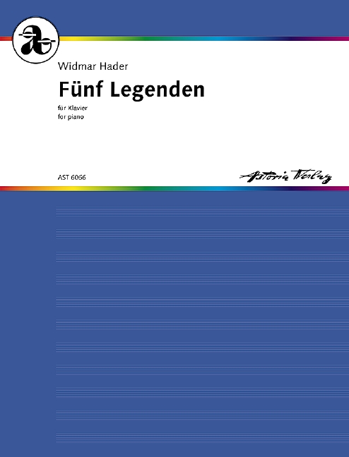 Fünf Legenden (1972 )  für Klavier  