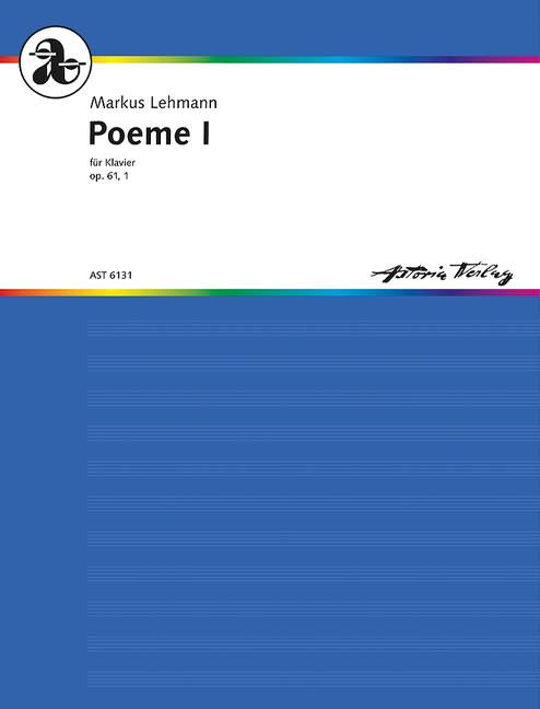 Poeme I WV 61 Nr.1  für Klavier  