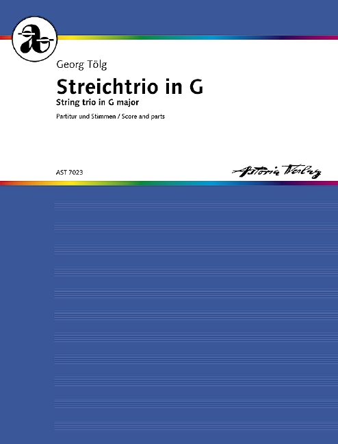 Tölg, Georg Streichtrio in G  für Violine, Viola, Violoncello  