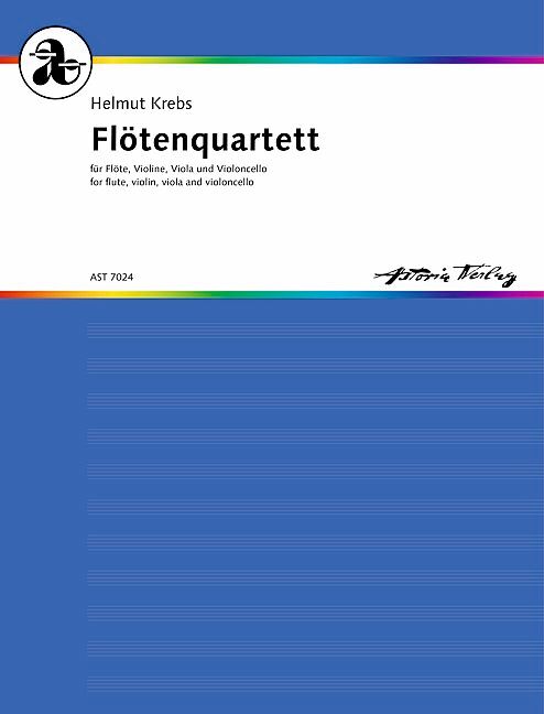Flötenquartett op. 19  für Flöte, Violine, Viola, Violoncello  