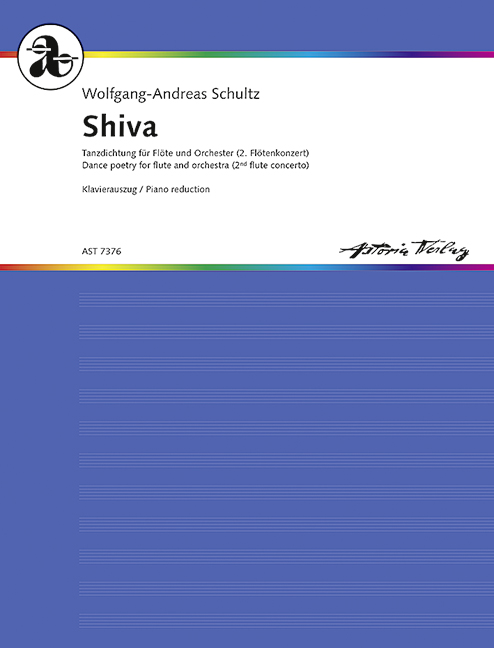 Shiva (Tanzdichtung)  für Flöte und Orchester  Klavierauszug mit Solostimme