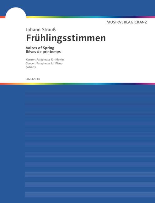 Schütt, Eduard / Strauss (Sohn), Johann Konzertparaphrase&nbsp;&nbsp;für Klavier&nbsp;&nbsp;