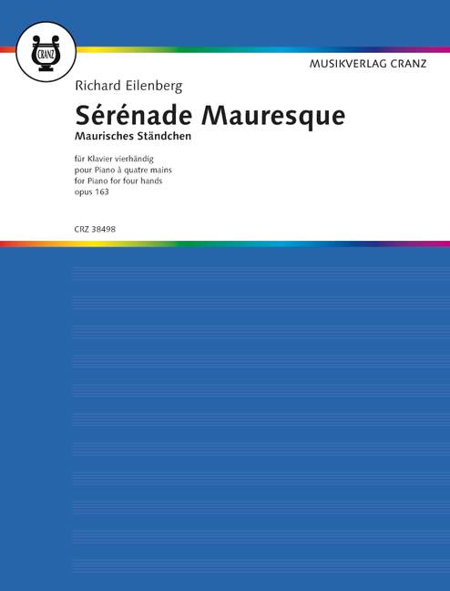 Maurisches Ständchen op.163  für Klavier zu vier Händen  