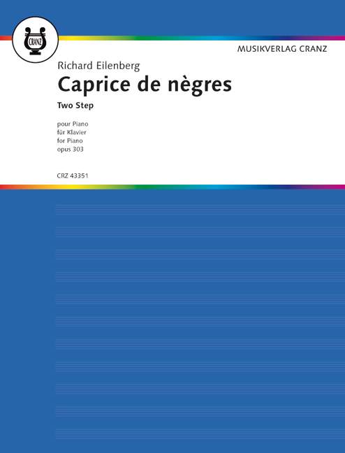 Caprice de nègres op.303  für Klavier  