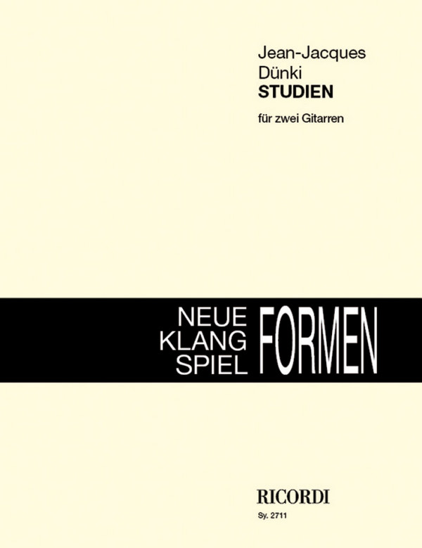 Studien für 2 Gitarren&nbsp;&nbsp;Spielpartitur&nbsp;&nbsp;