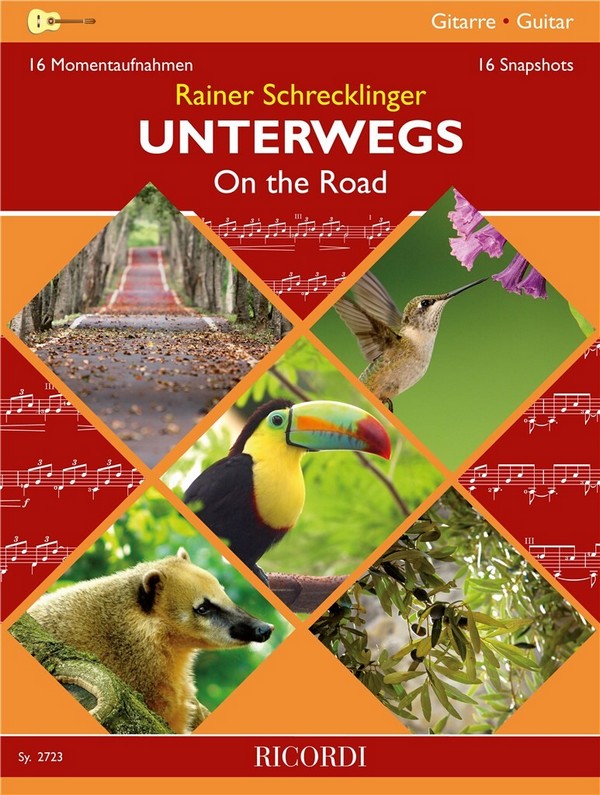 Unterwegs&nbsp;&nbsp;für Gitarre&nbsp;&nbsp;
