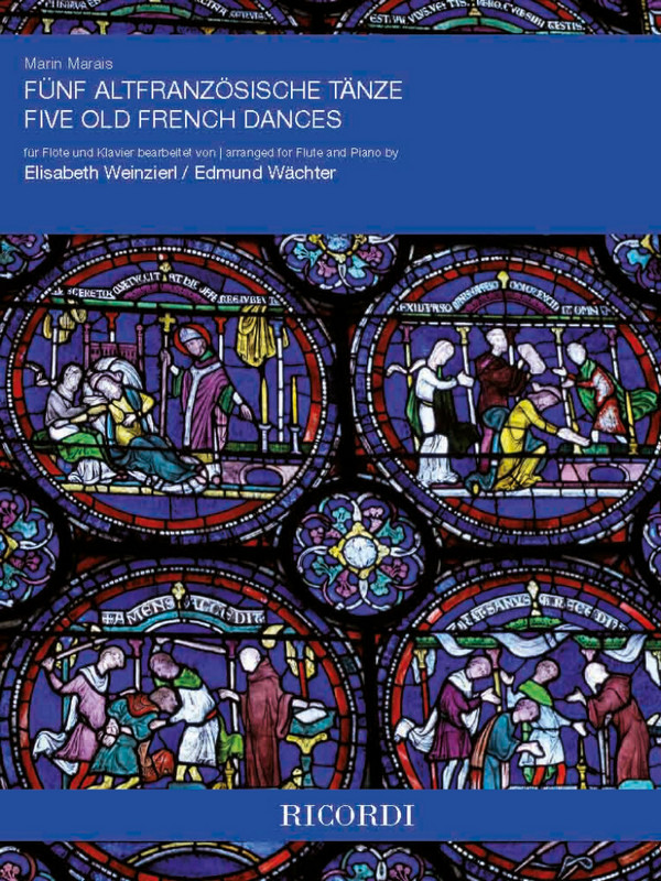5 altfranzösische Tänze  für Flöte und Klavier  