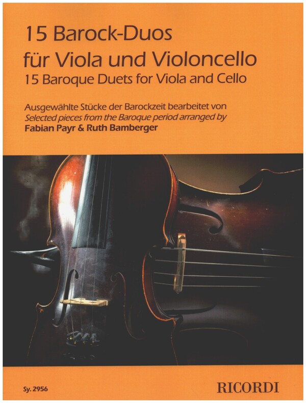 15 Barock-Duos  für Viola und Violoncello  