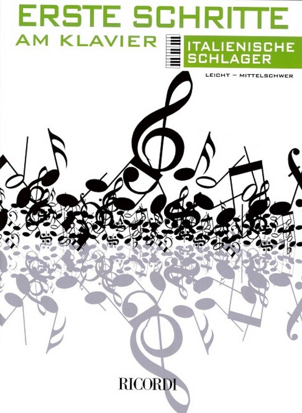 Erste Schritte am Klavier - Italienische Schlager&nbsp;&nbsp;Klavier&nbsp;&nbsp;Buch