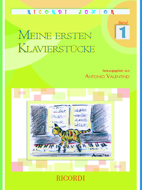 Meine ersten Klavierstücke Band 1&nbsp;&nbsp;Klavier&nbsp;&nbsp;Buch