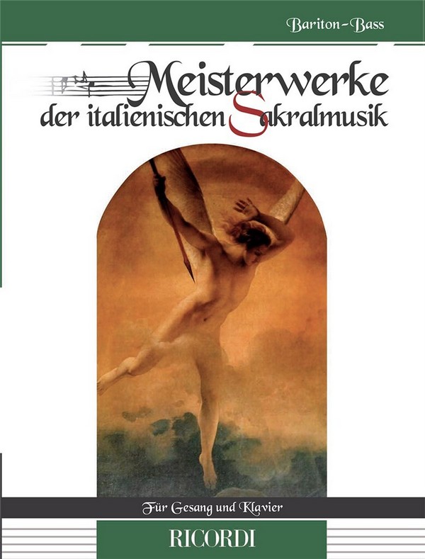 Meisterwerke der italienischen Sakralmusik&nbsp;&nbsp;Baritone or Bass and Piano&nbsp;&nbsp;Buch
