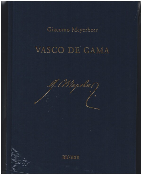Werkausgabe Abteilung  Vasco de Gama  Partitur und kritischer Bericht,  gebunden