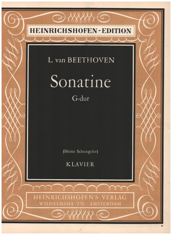 Sonatine G-Dur&nbsp;&nbsp;für Klavier&nbsp;&nbsp;