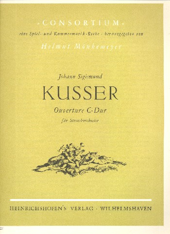 Ouvertüre C-Dur&nbsp;&nbsp;für Streichorchester&nbsp;&nbsp;Partitur und Stimmen (1-1-1-1)